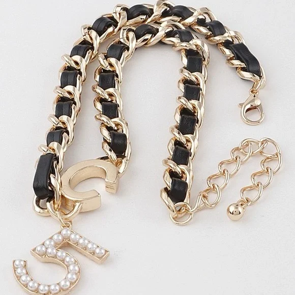 #45 Charm Choker Necklace- LAST ONE - Picture 1 of 3